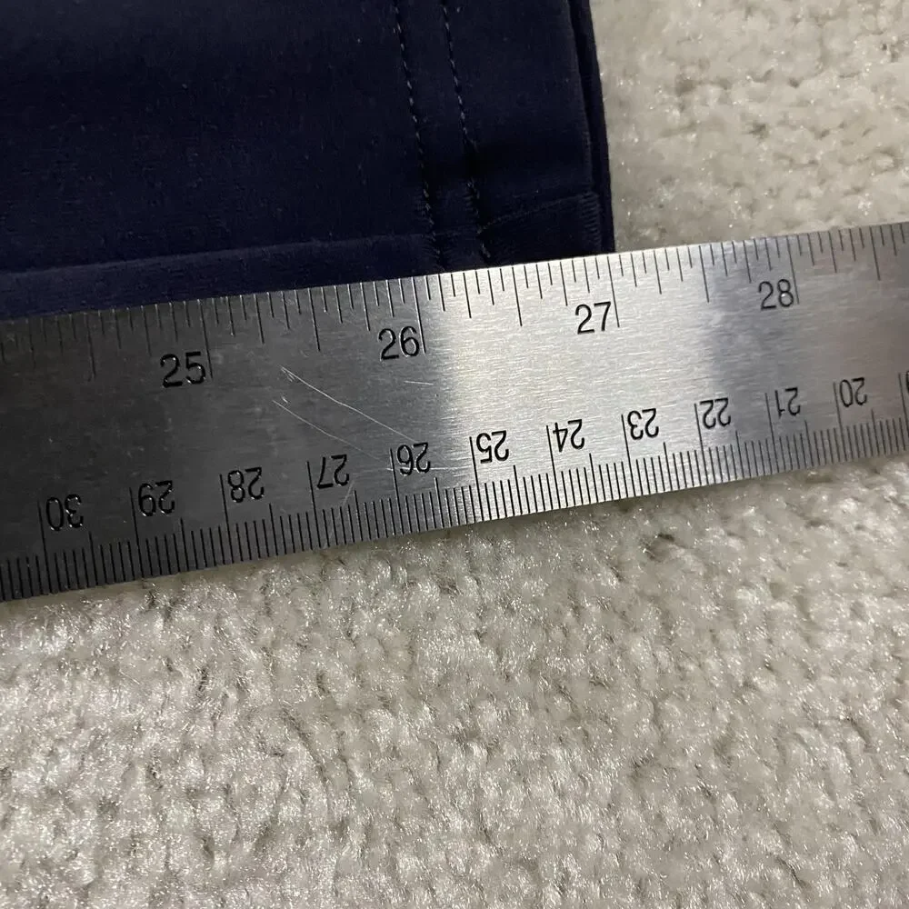 Public Rec Pants Mens 34x28 Navy Nylon Stretch Elastic Waist Travel Golf Tech